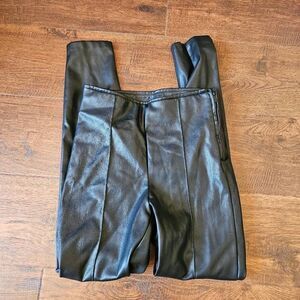Zara Faux Leather Pants
